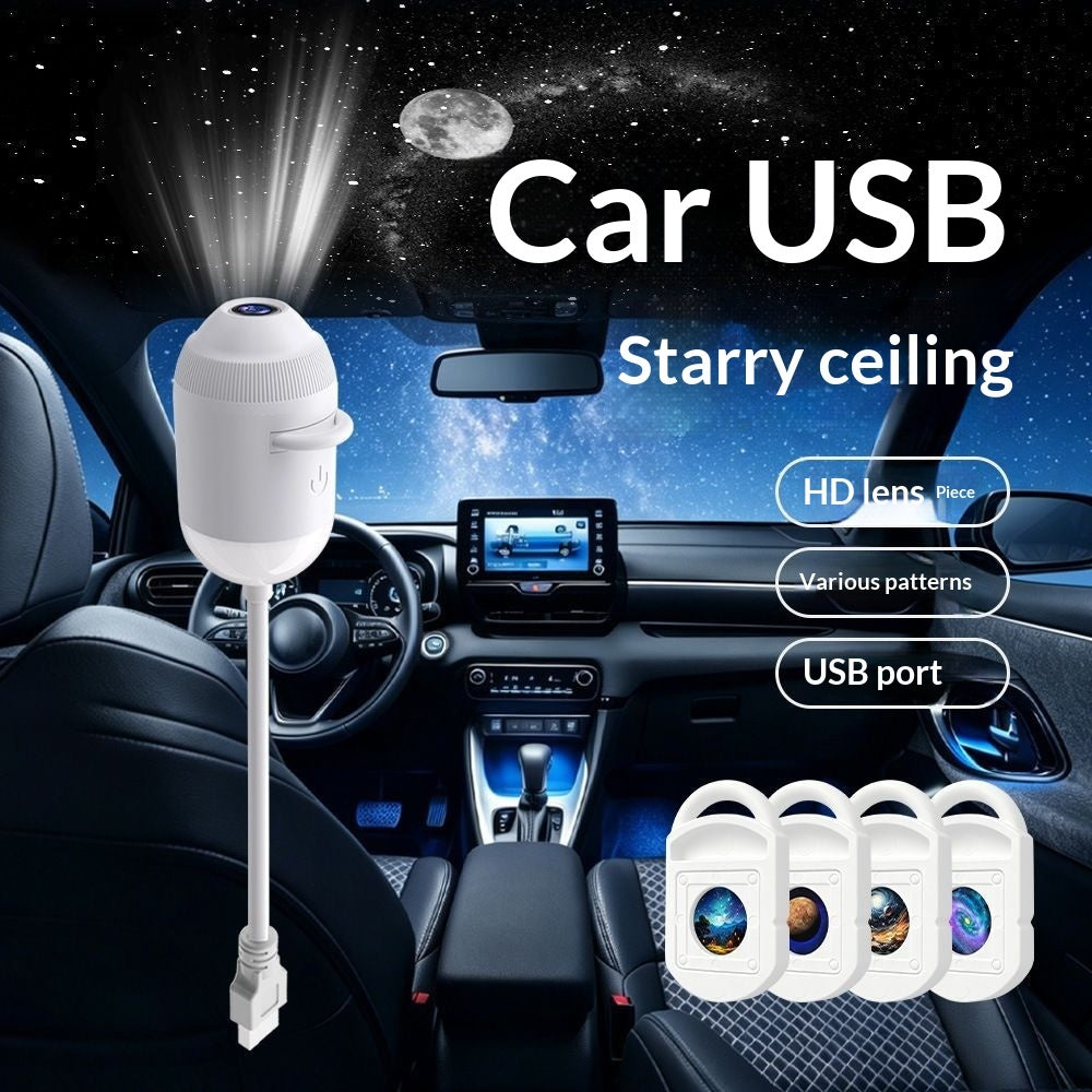 Starry Night Light Projector - Bedroom Ambiance