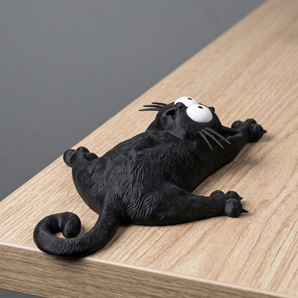 Personalized Black Cat Fridge Magnet