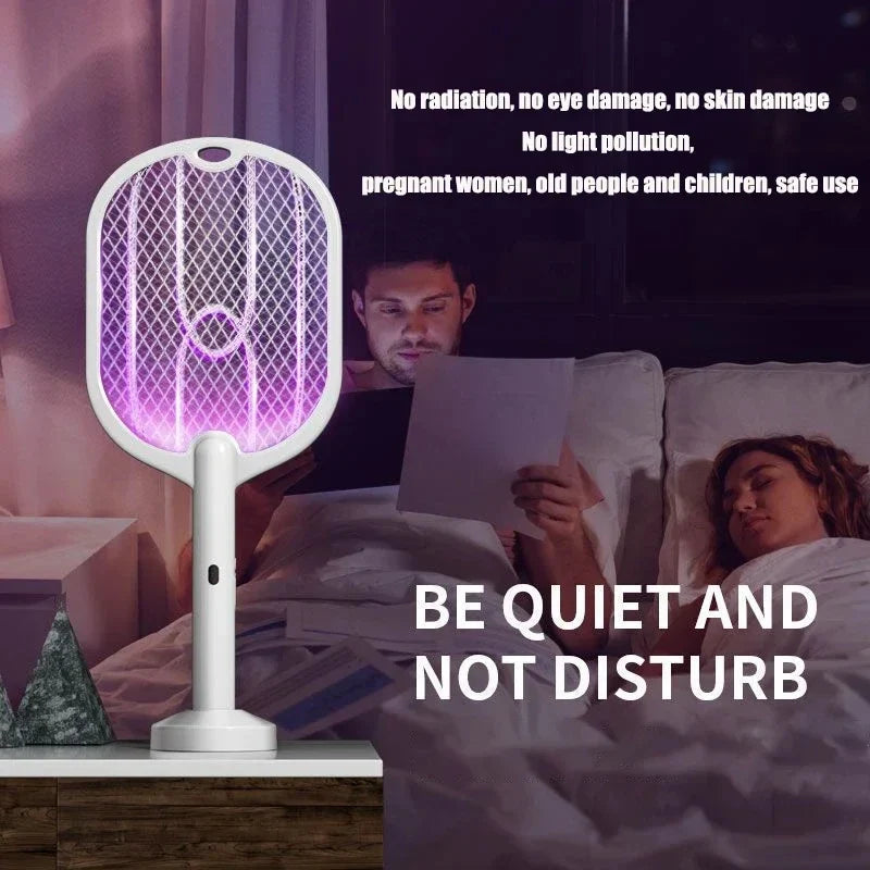 ZapAway 3 in 1 Bug Zapper Racket and Mosquito Lamp