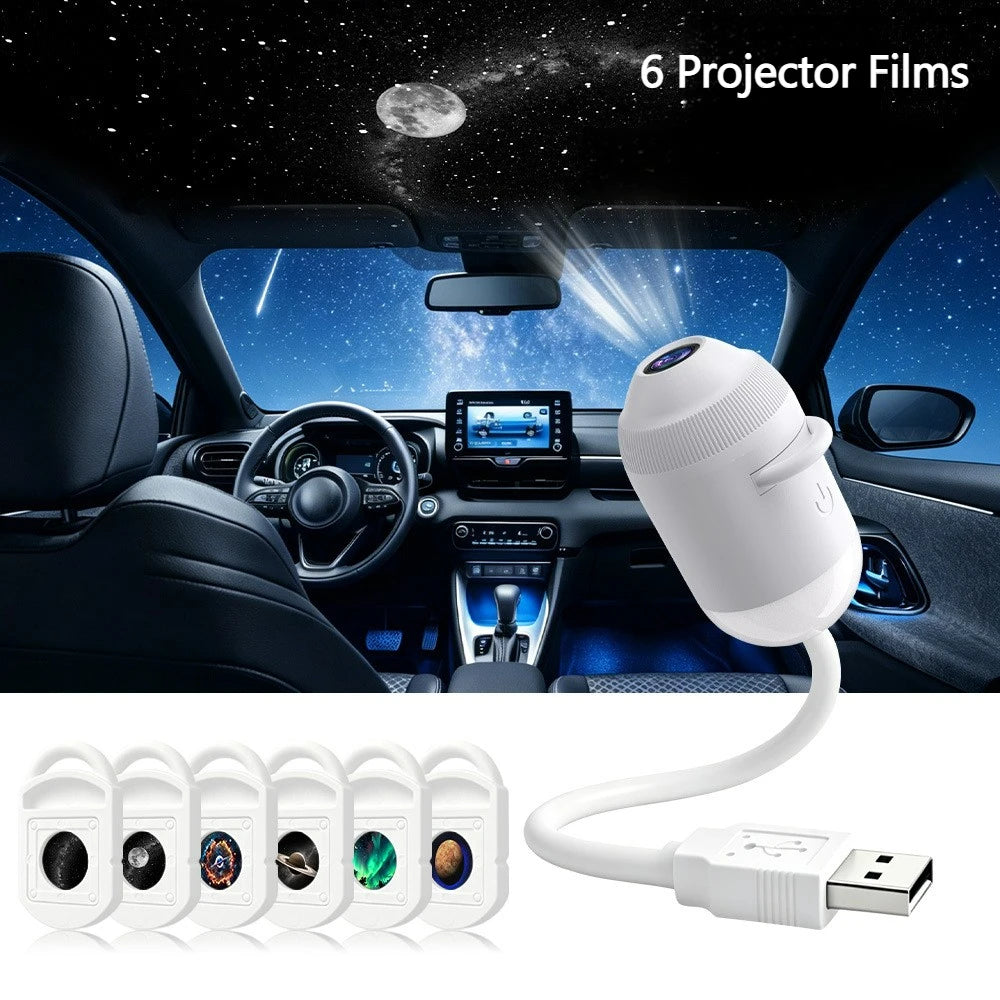 Starry Night Light Projector - Bedroom Ambiance
