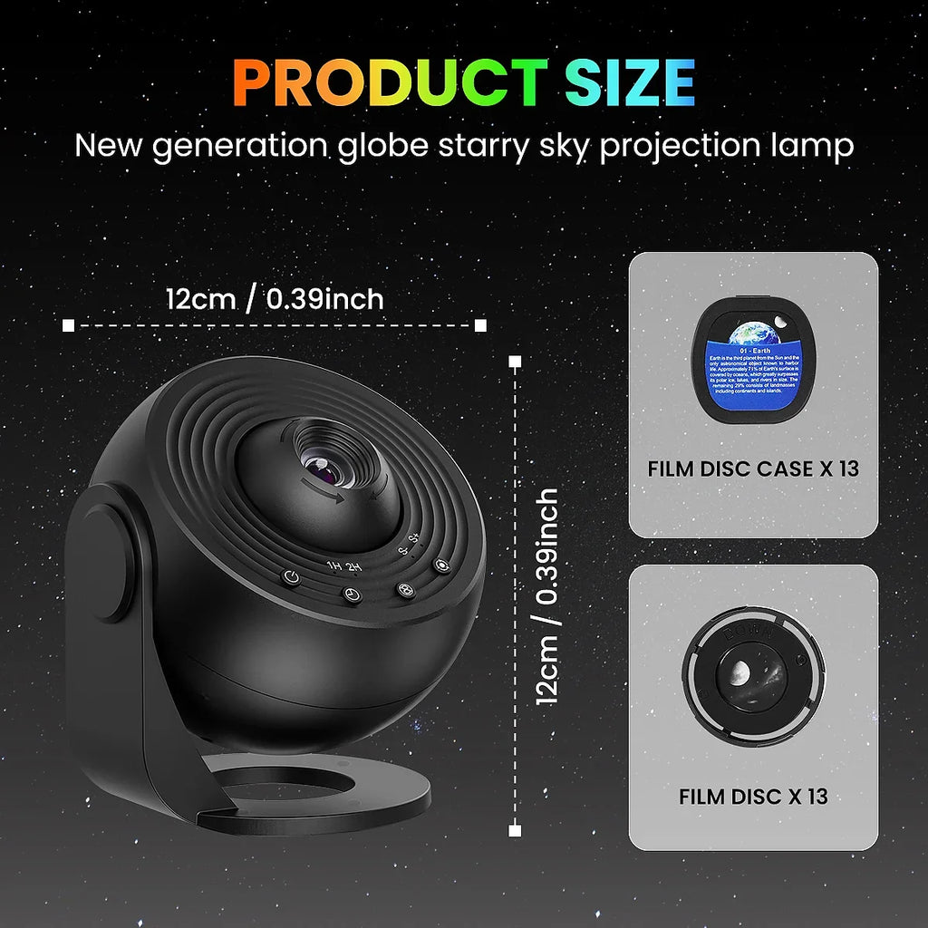 13 IN 1 Star Projector, Galaxy Night Light Projector for Bedroom
