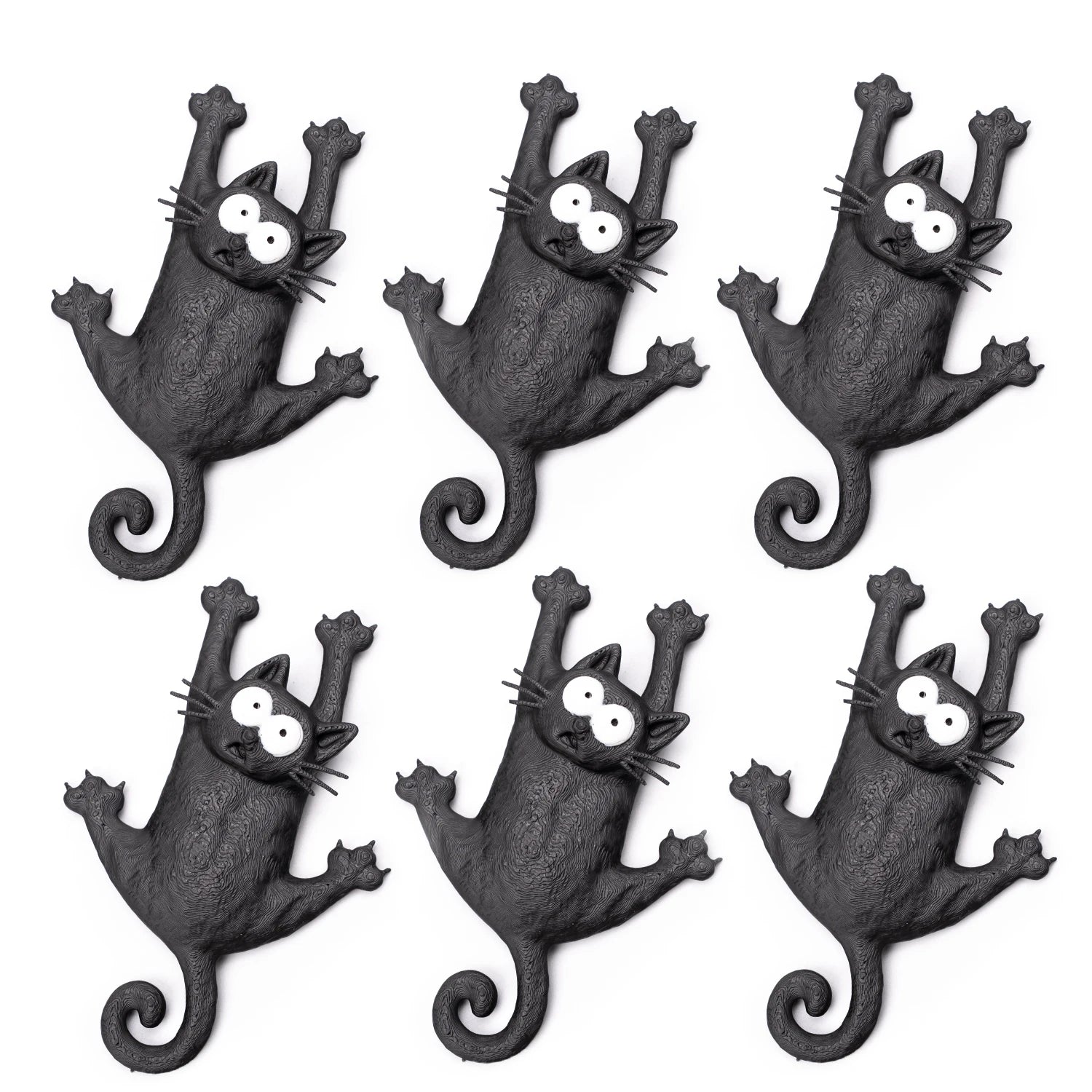 Personalized Black Cat Fridge Magnet