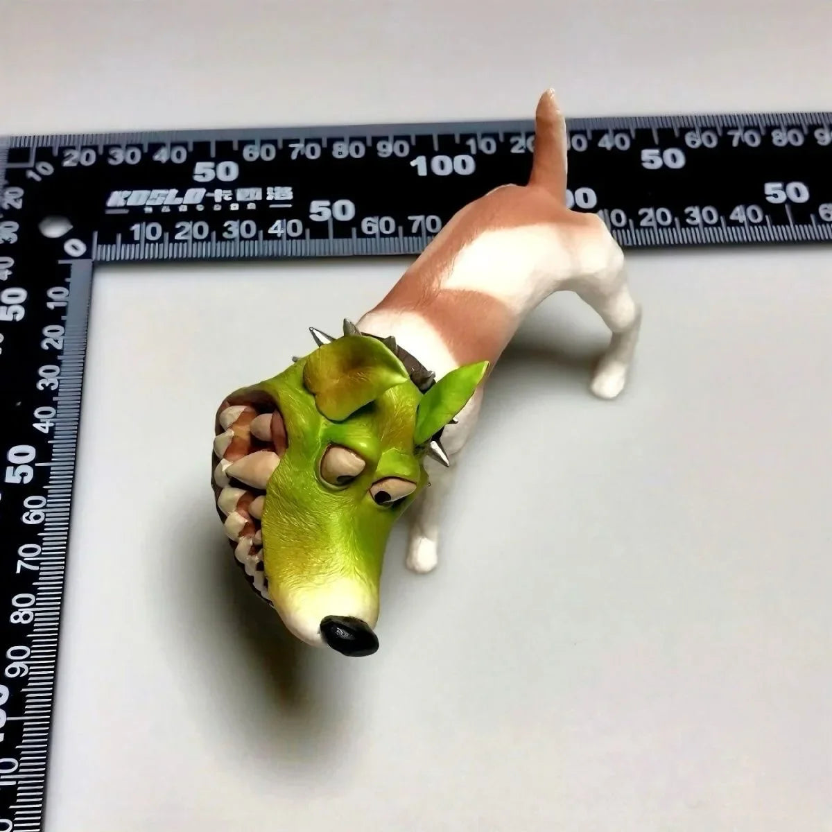 7cm Mask Dog Action Figure Statue Anime Model Desktop Decor Ornament