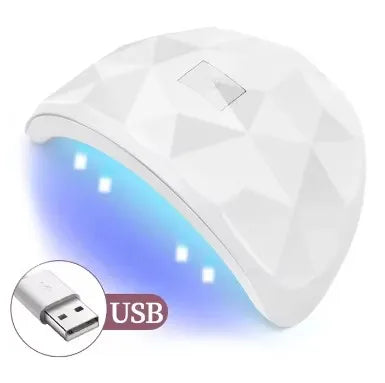LULAA Nail Dryer Lamp UV Light For Nails Eyes Protection UV Lamp for Gel Nails Gel Nail Polish Curing Dryer Home Salon Tool