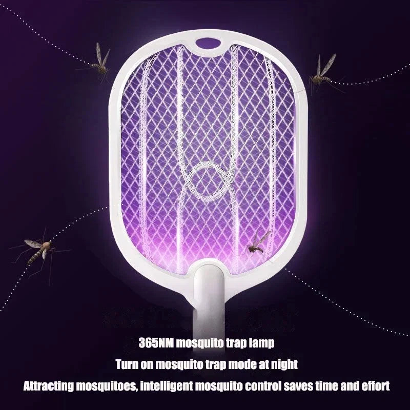 ZapAway 3 in 1 Bug Zapper Racket and Mosquito Lamp