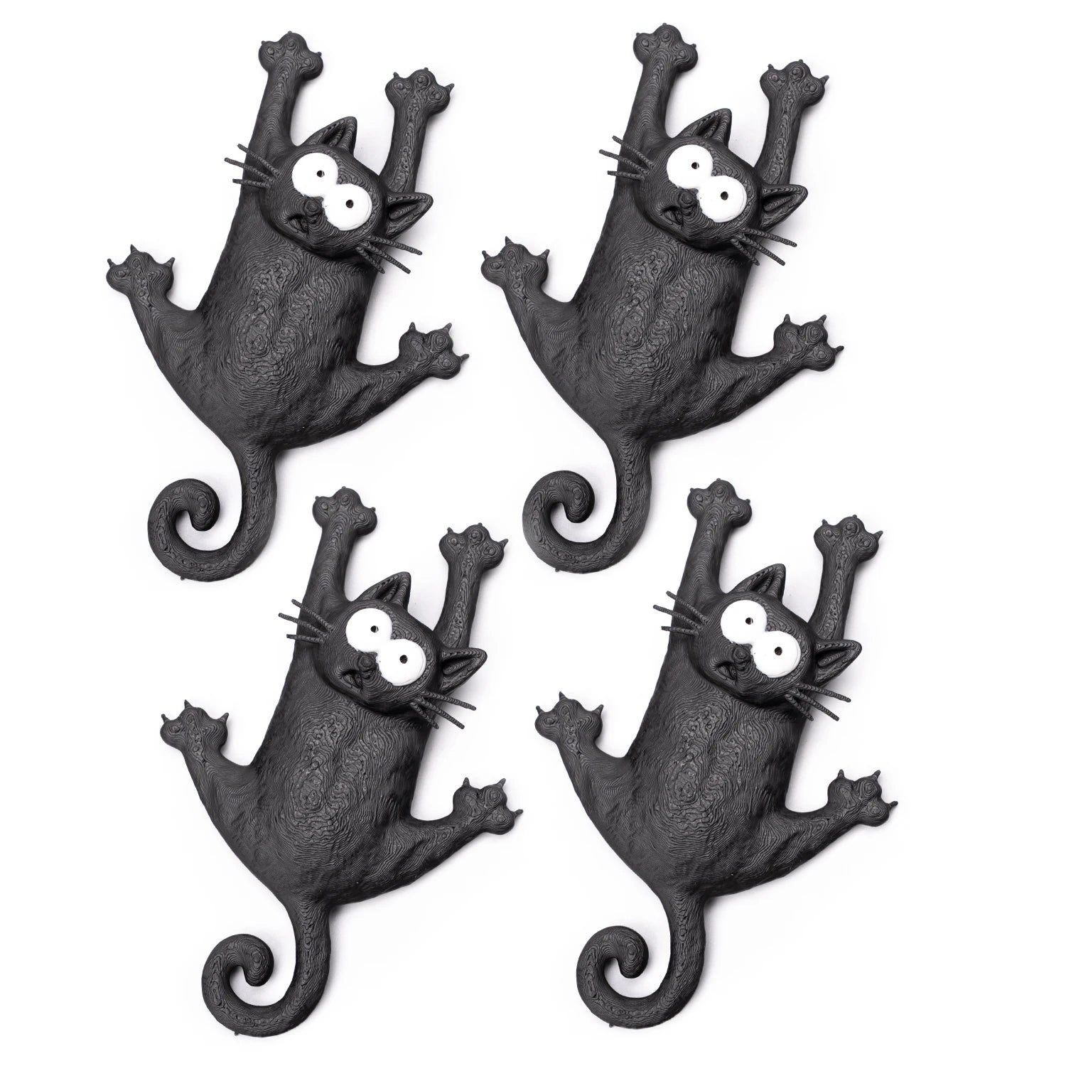 Personalized Black Cat Fridge Magnet
