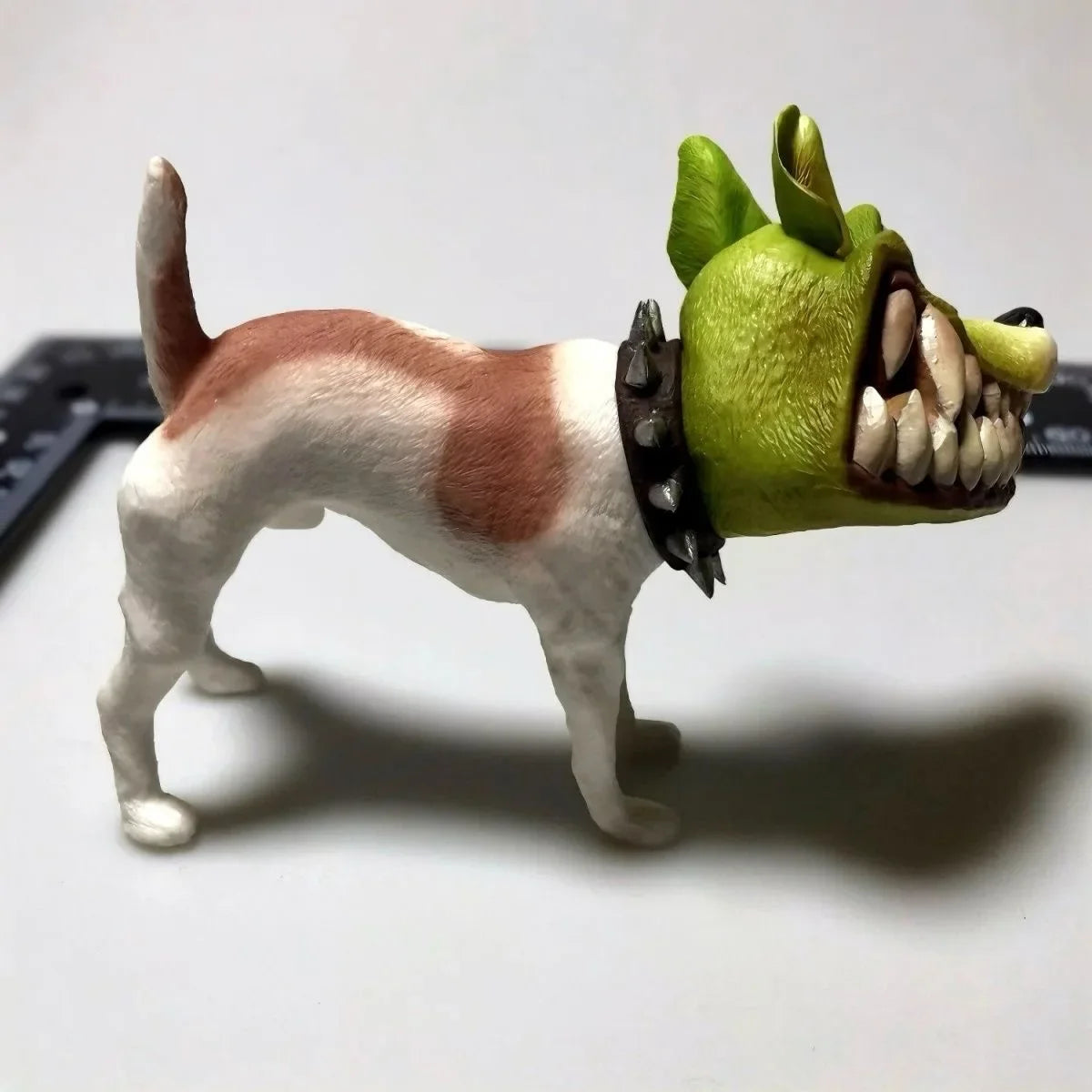 7cm Mask Dog Action Figure Statue Anime Model Desktop Decor Ornament