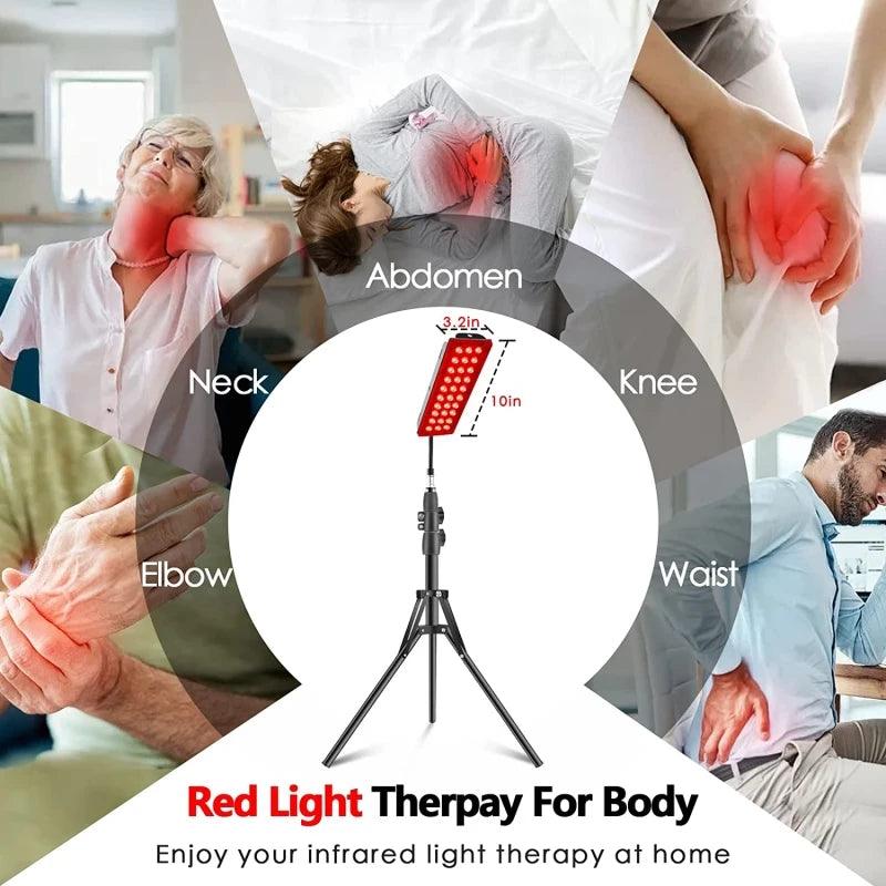 Red Light Therapy Lamp – 660nm & 850nm Full Body Panel