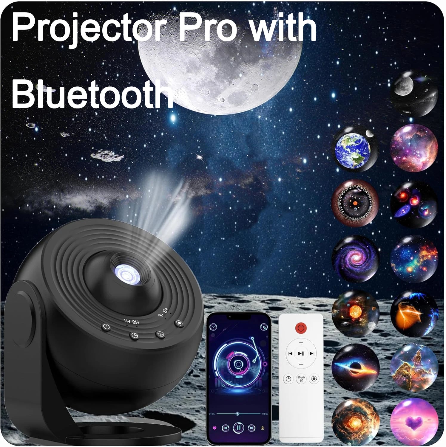 13 IN 1 Star Projector, Galaxy Night Light Projector for Bedroom