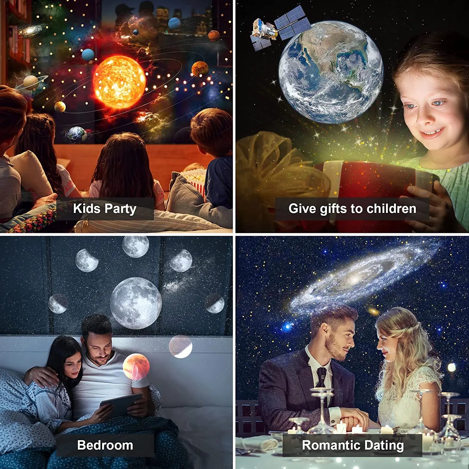 13 IN 1 Star Projector, Galaxy Night Light Projector for Bedroom