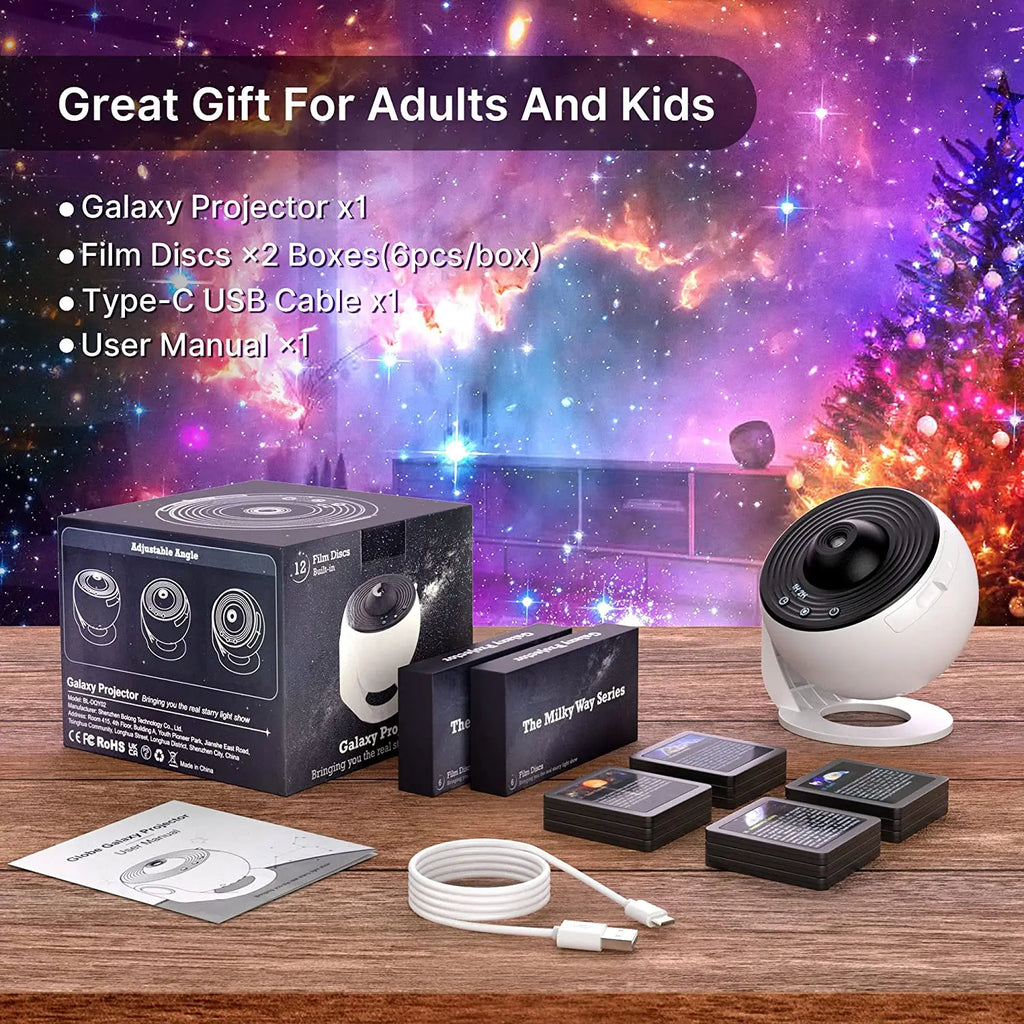 13 IN 1 Star Projector, Galaxy Night Light Projector for Bedroom
