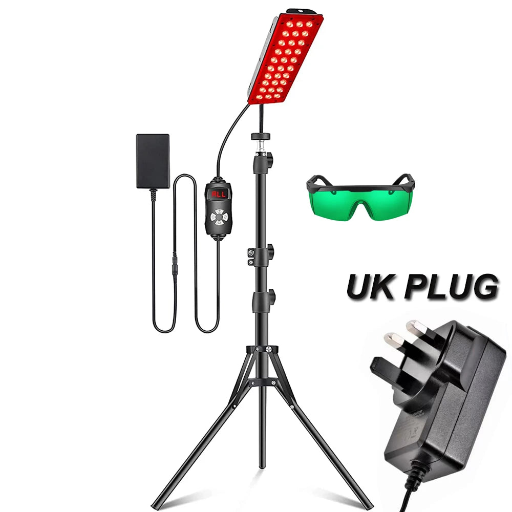 Red Light Therapy Lamp – 660nm & 850nm Full Body Panel